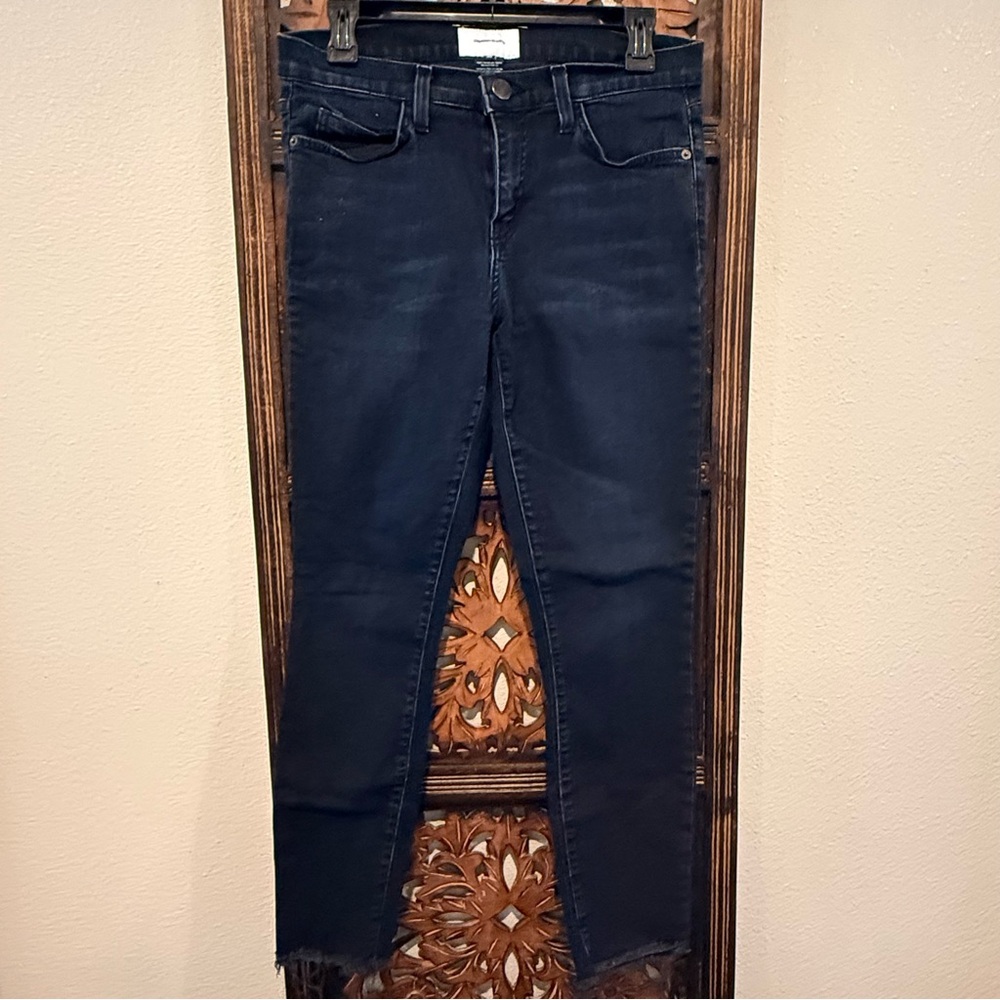 Current/Elliott Deep Indigo Skinny Jeans